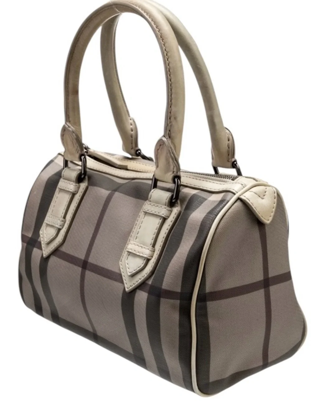 Burberry Smoked Check Chester Boston Bag